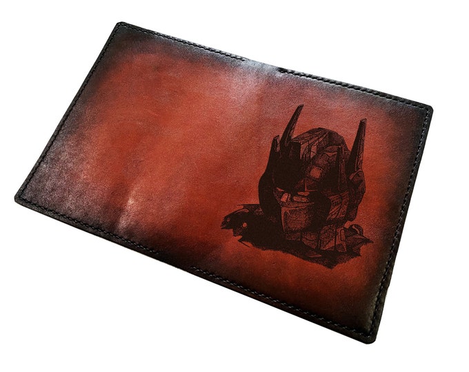 Optimus Prime Leather Wallet: Custom Transformers Gift