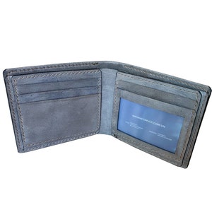 Gundam Robot Art Leather Wallet, Engraved Anime Gift image 6