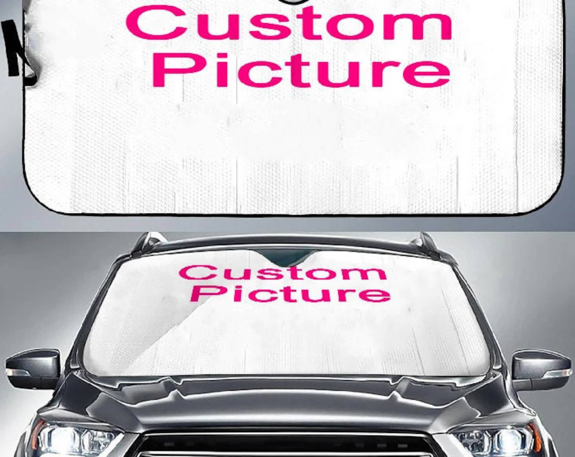 Personalized Windshield Cover Sunshade