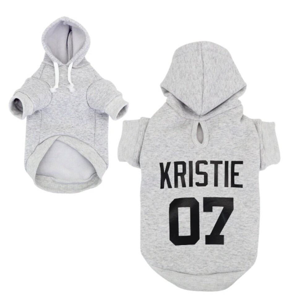 Custom Personalised Dog Puppy Pet Hoodie Clothes