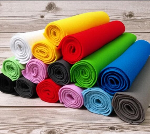 thumbnail image 2 of Acrylic & Wool Blend Felt Fabric By The Metre | Craft, Sewing & DIY Projects 2 of 12