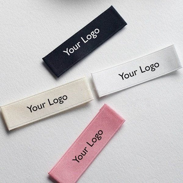 20pcs/Bag Handmade Tags Woven Printed Labels Clothes Garment Label DIY Tags For Cloth Bag Hat Craft Sewing Accessories