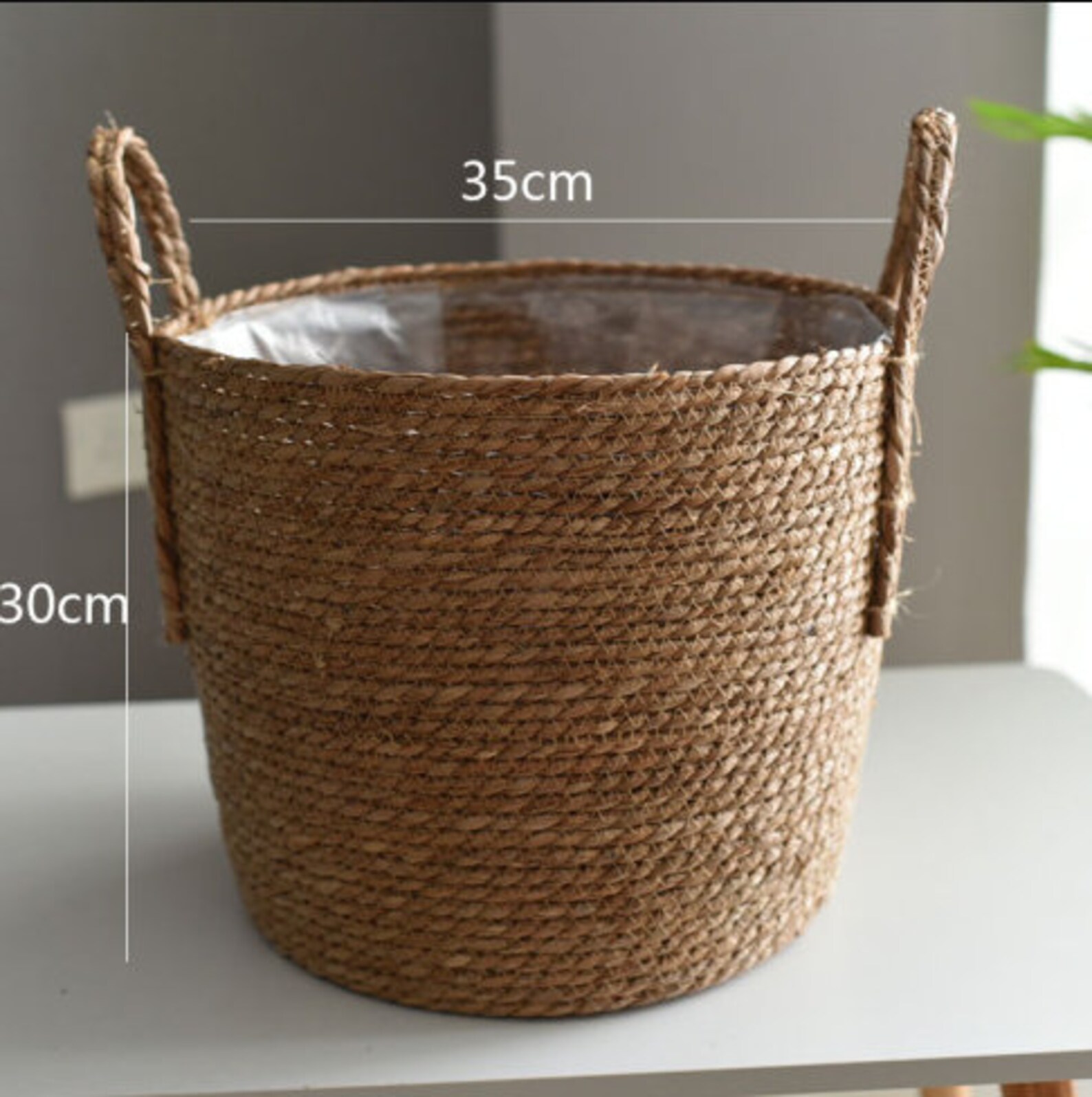 rattan toy box with lid