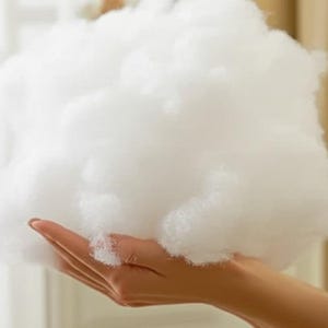 Baumwoll-Füllmaterial, Plüschtier Füllung, Puppe, Kissen, Polyesterwatte, Füllwatte Reste, Füllwatte Reste, Fiberfill, Hobbyfill