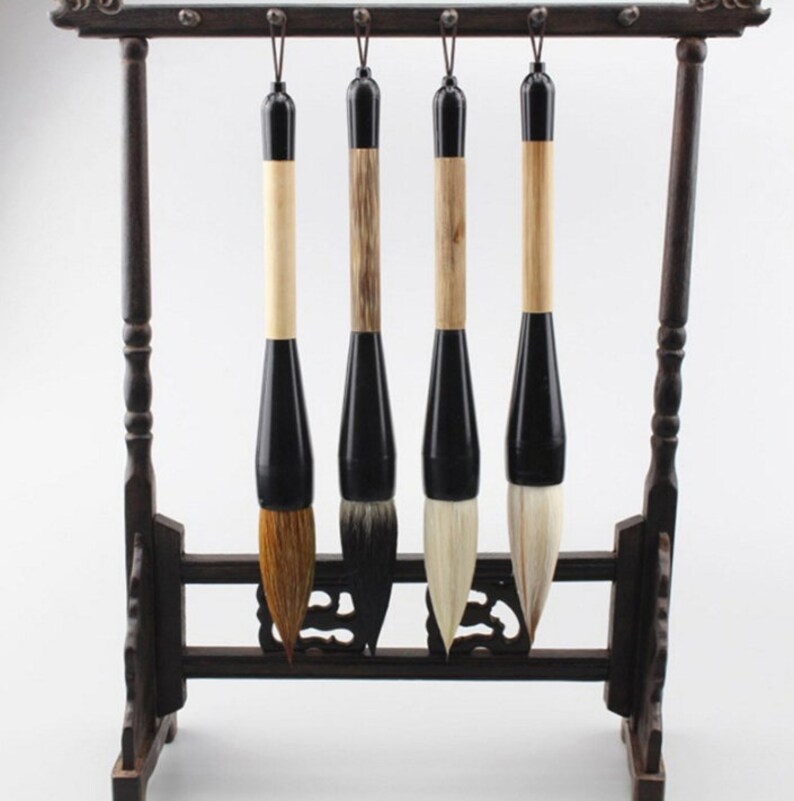 Large Chinese Calligraphy Brush Japanese Calligraphy Paint Etsy