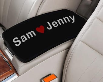 Custom Car Console Cover, Personalized Console Cover, Your Design Cover for Cars, Gift for Car Lover, Armrest Cove, Console Pad Customized