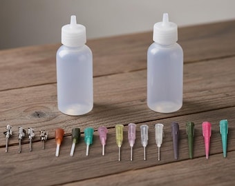 Paint Bottle - Applicator Bottle - Squeeze Bottle - Painting Tools - Needle Tip Bottle - Art Tattoo Tips For Resin Crafts - Glue Bottle