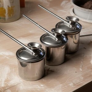 Stainless Steel Glaze Atomizer Sprayer for Pottery, Ceramics, and Clay - 100 ml 200 ml 300 ml image 2