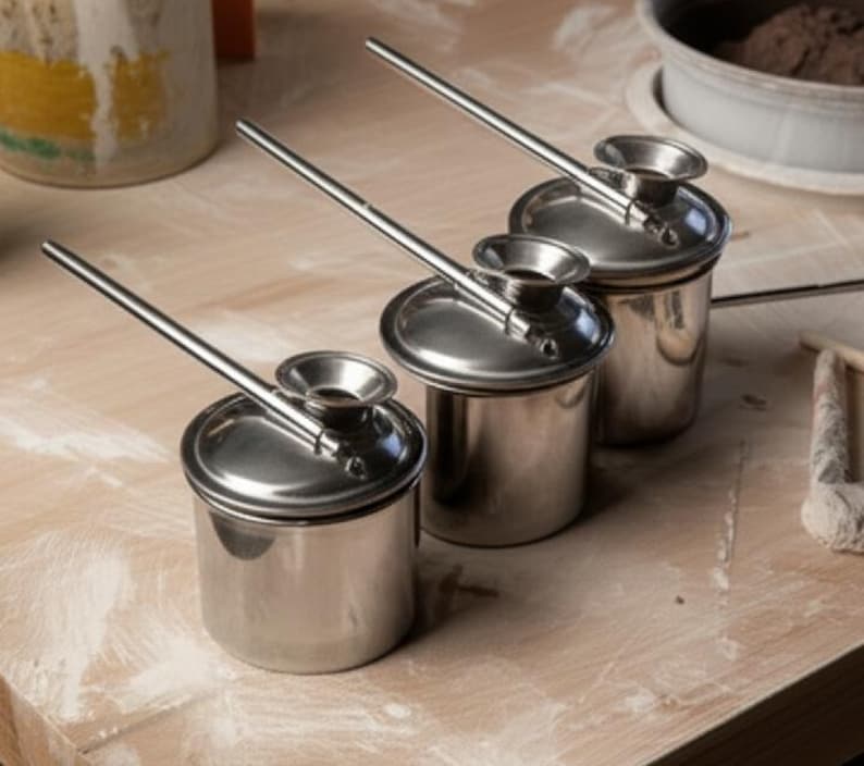 Stainless Steel Glaze Atomizer Sprayer for Pottery, Ceramics, and Clay - 100 ml 200 ml 300 ml image 2