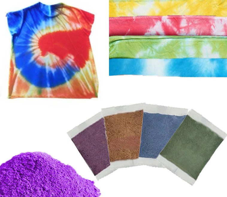 Tie Dye, Fiber Reactive Dyes, Fibre Dyes, Dye Powder, Craft Supplies 