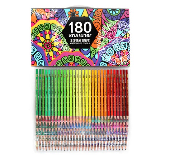 180 Set De Crayons De Couleur Pour Artistes Pour Livres De - Temu France