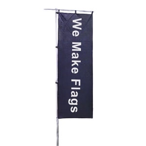 Custom Nobori Flag Hanging Banner Personalized Business Flag - Boutique Flag with Logo Standing Store Flag Design Your Own Japanese Display