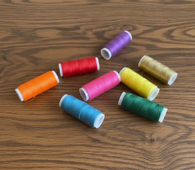 Sewing Machine Thread Set - 39 Pieces Thread Assortment - Fils Machine à Coudre - Nähgarn Sortiment - Embroidery Thread Kit - Multi Colors image 8