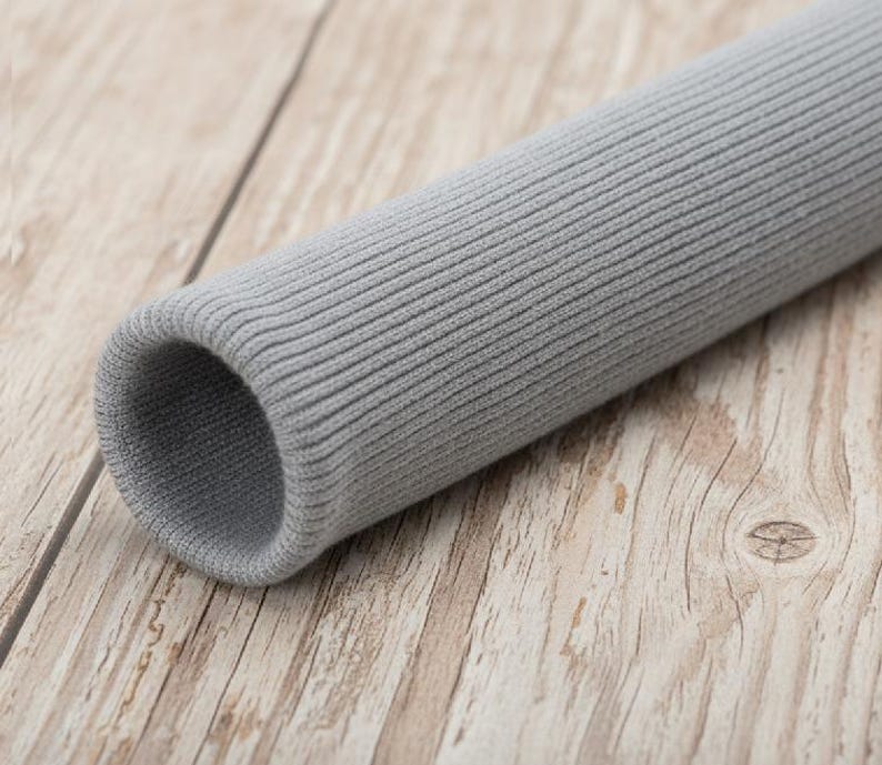 Tubular Rib Cuffing for Sweatshirts, Hoodies and T-shirts, Pajama Ribbing, Rib Knit Trim Cuff Cuffing Fabric, Garment Cuffs for Sleeve image 7