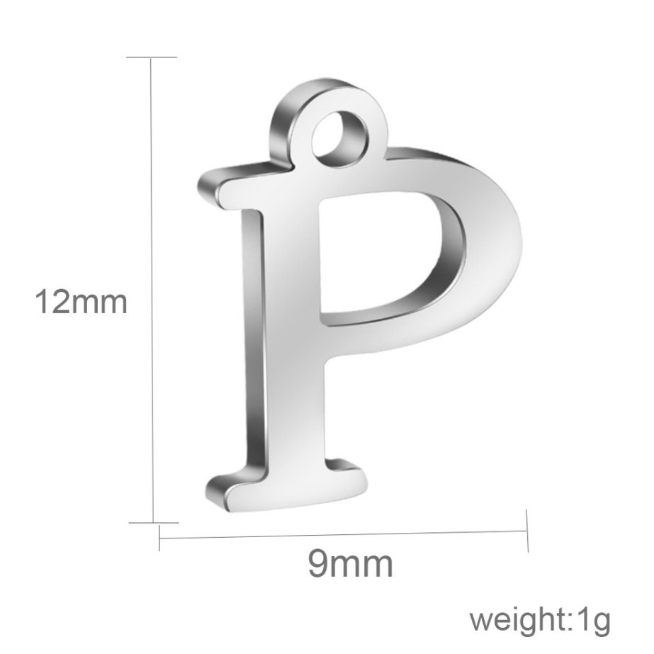 104PCS Letter Charms for Jewelry Making Charm for Bracelet Initial