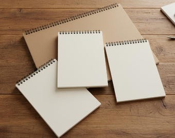 Cuaderno de bocetos - Cuaderno de bocetos A4 A5 - Papel de dibujo - Bloc de bocetos de artista con encuadernación en espiral - Papel de acuarela