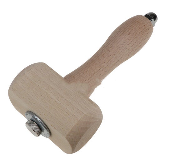 Leather Maul Wooden Leather Hammer Leathercraft Maul 