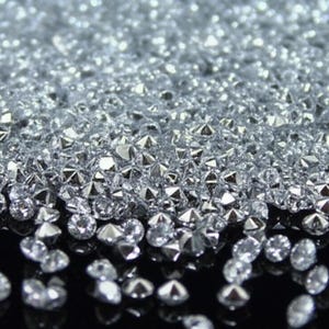 10000 Pieces Clear Crystal, Acrylic Diamond Shaped Confetti, Party Decorations, Wedding Table Scatter, Loose Small Diamonds Cabochon