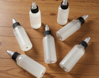 Paint Applicator Bottle - Squeeze Bottle - Painting Tools - Needle Tip Bottle - Art Tattoo Tips