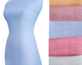 Ramie Fabric - Woven Korean Fabric - Eco Friendly Fabric - Linen Hemp - Fabric by the Half Yard
