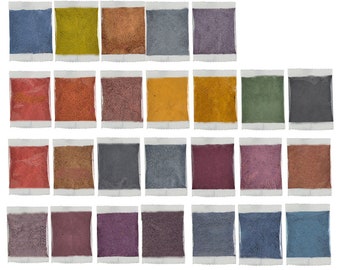 Jeu de 24 couleurs de colorants tie-dye, colorants fibreux réactifs, colorants fibreux, colorant en poudre, fournitures créatives