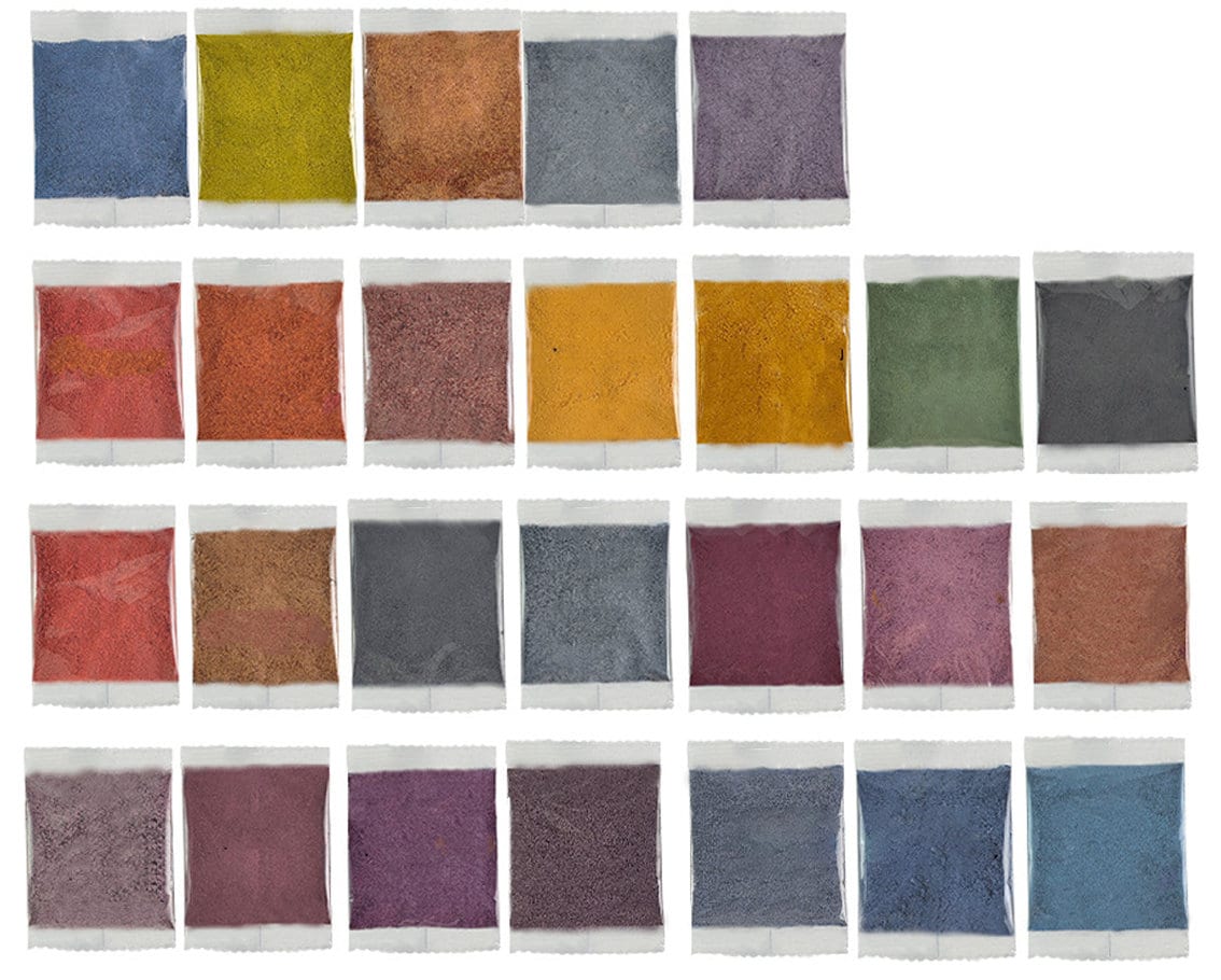 24 Colors Tie Dye Set, Fiber Reactive Dyes, Fibre Dyes, Dye Powder ...