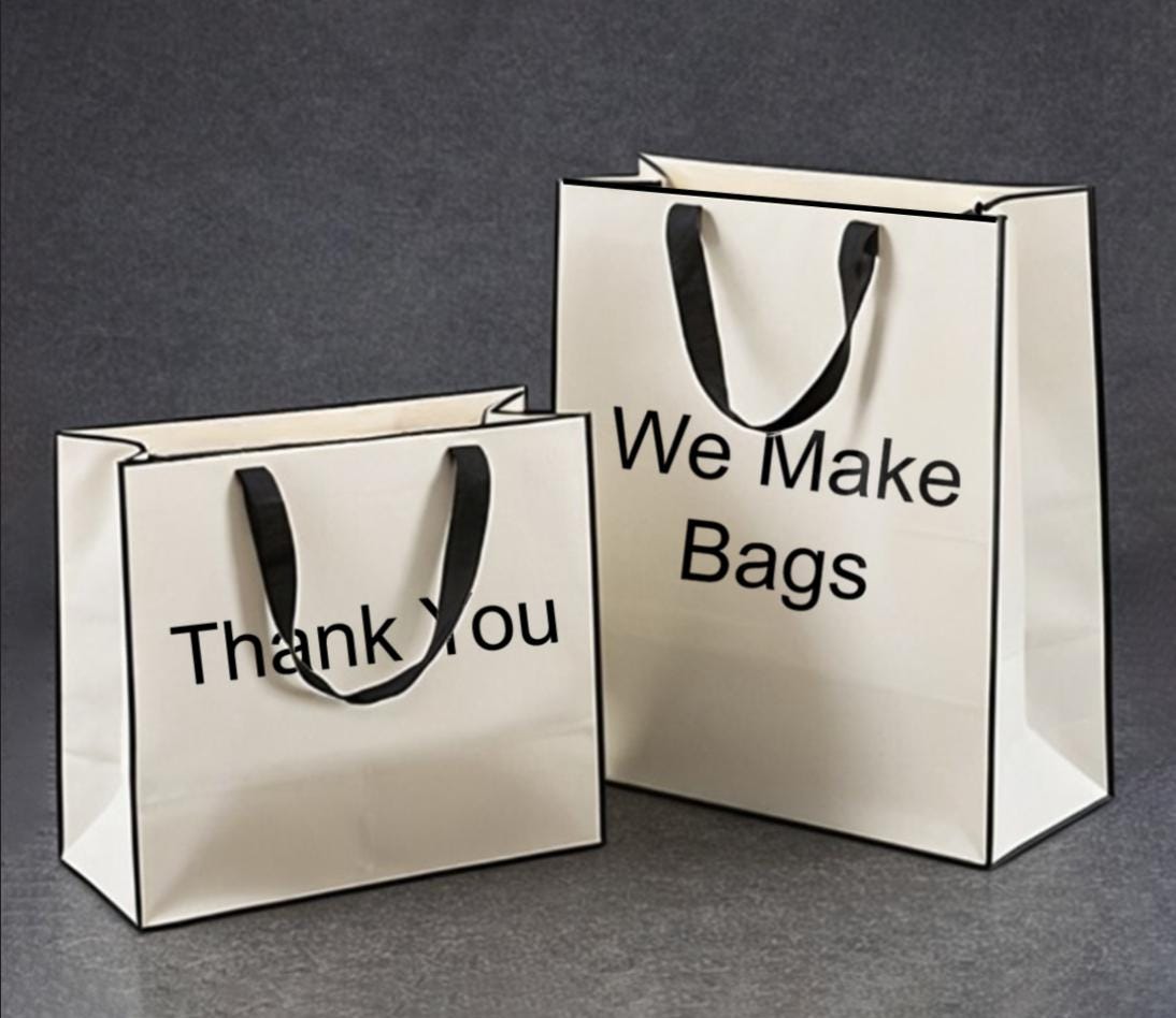 10 Pcs Custom Shopping Bags With Logo for Boutique - Personalized ...