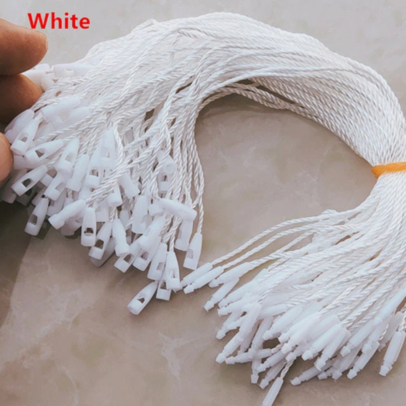 100 Cotton Hang Tag Strings Rope Fasteners Snap Cord Cord - Etsy