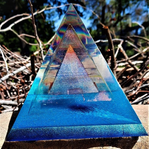 LET'S RESIN Pyramid Molds for Resin,large Silicone Pyramid Molds