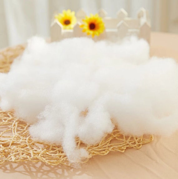 Materiale di imbottitura in cotone, imbottitura di peluche per giocattoli,  bambola, cuscino, imbottitura in poliestere, scarti di ovatta, scarti di  battuta, riempimento in fibra, Hobbyfill -  Italia