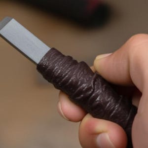 Stone Carving Set - Stone Engraving Tools - Stone Carving Chisel Set - Seal Engraving Kit - Seal Cutting Knife Set Tungsten Carbide Knife image 4