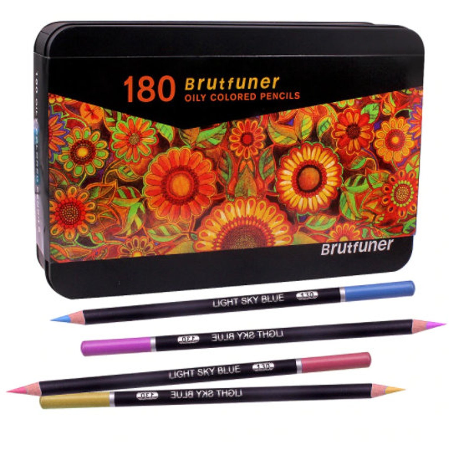 180 Pieces Coloring Pencils Set Water Color Pencils Etsy