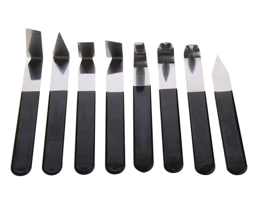 Good-Life 8pcs Pottery Tools Stainless Steel Clay Sculpture Modeling Hand  Tools Craft Trimming Ceramic Tools Set 