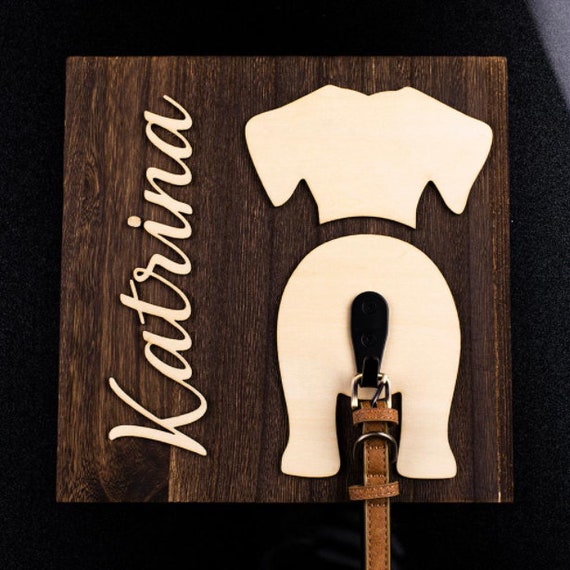 custom dog leash holder