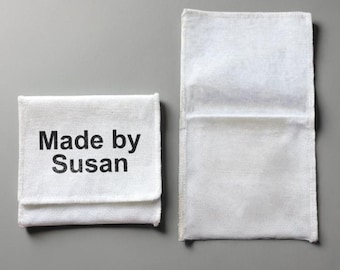 Custom Jewelry Pouch - Personalized Envelope Bag - Jewelry Packaging Bag - Custom Logo -  Fashion Small Envelope Bag Cotton Jewelry Bag