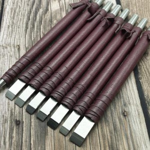 Stein Schnitzset - Stein Gravur Werkzeuge - Steinmetz Meißel Set - Siegel Gravur Kit - Siegel Schneidemesser Set Hartmetallmesser