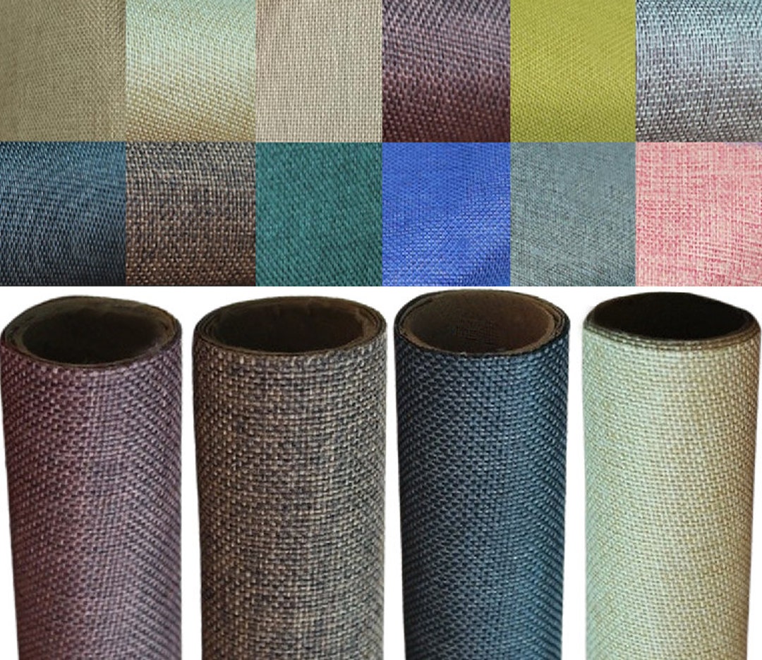 Self-adhesive Linen Fabric, Synthetic DIY Cloth, Repair Patch Strip for ...