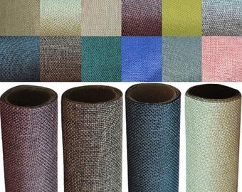 Tecido de linho autoadesivo, pano sintético diy, tira de remendo de reparo para álbuns, revistas, livros