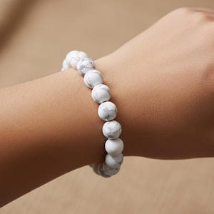 Natural Stone Beads - Bracelet Making Kit - Round Loose Gemstone Beads Lot For Jewelry Making Bracelet and Jewelry 4 mm 6 mm 8 mm 10mm DIY image 10