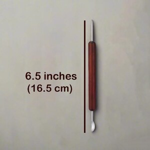 6 herramientas de doble punta para esculpir y dar forma a cerámica y arcilla - Herramientas para esculpir arcilla - Juego de herramientas de cerámica - Kit de inicio imagen 5