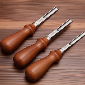 Leather Edge Beveler - Leather Working Tools - Leather Edger - Leder Rand Kegel - Edge Skive Skiving Tool - Rounding Edger Tool Bevel