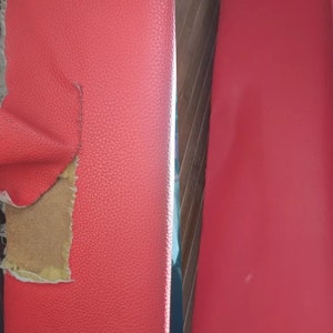 Self-Adhesive Leather Fabric, PU Leather Fabric, Thick Fabric, Leather Sheets, DIY Cloth, Leather Repair Patch Strip 35cm 50cm 200cm image 9