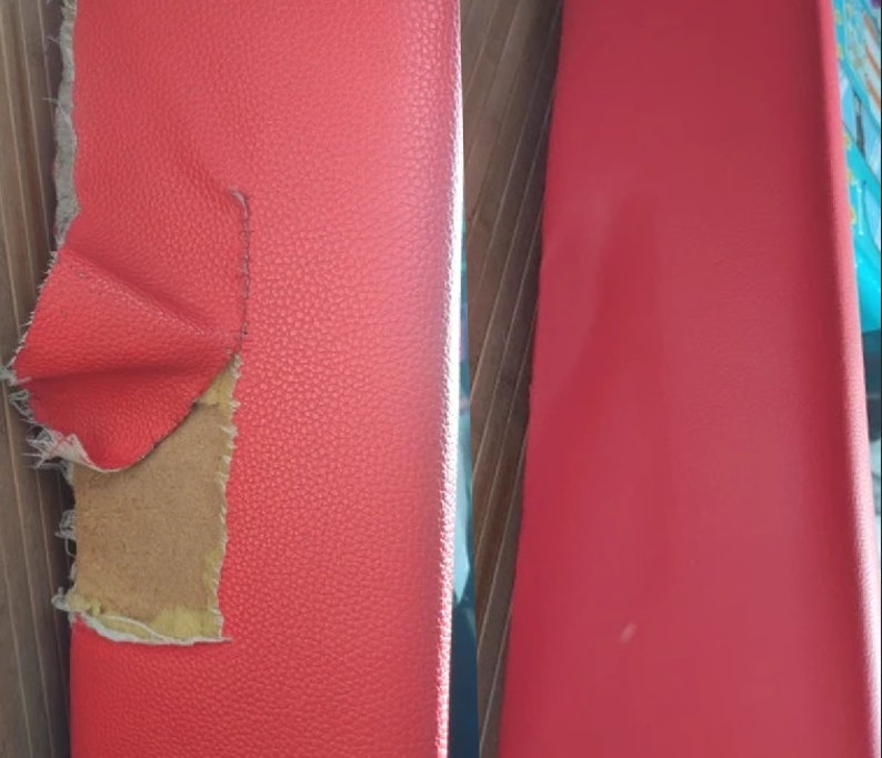 Self-Adhesive Leather Fabric, PU Leather Fabric, Thick Fabric, Leather Sheets, DIY Cloth, Leather Repair Patch Strip 35cm 50cm 200cm image 9