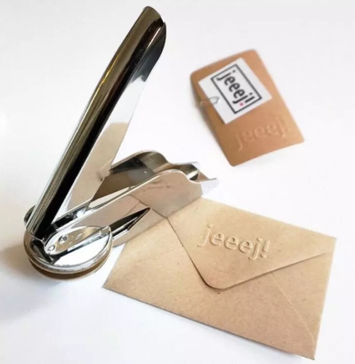 Custom Logo Embosser Embossing Stamp Personalized Book Etsy