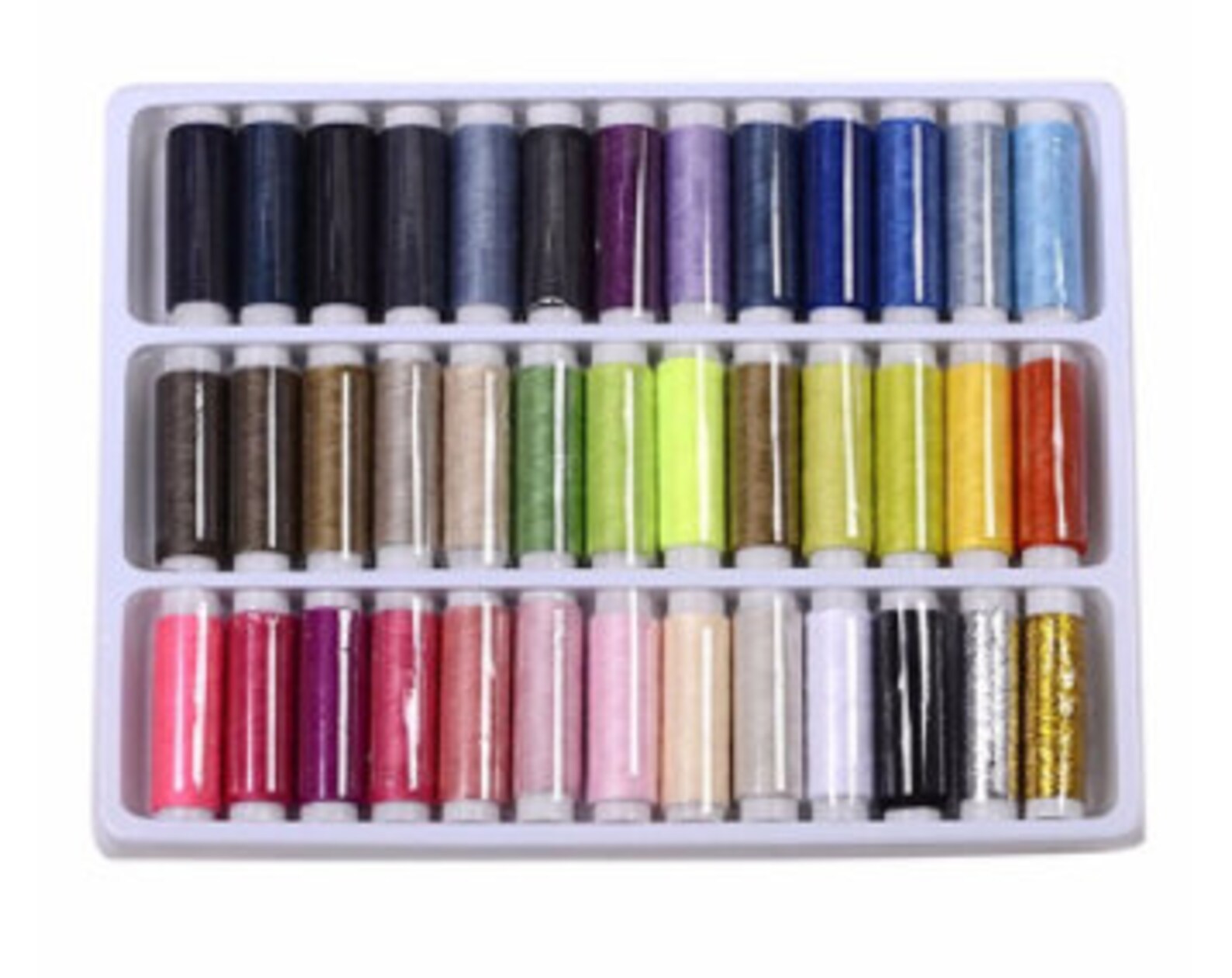 Sewing Machine Thread Set 39 Pieces Thread Assortment Fils Etsy UK