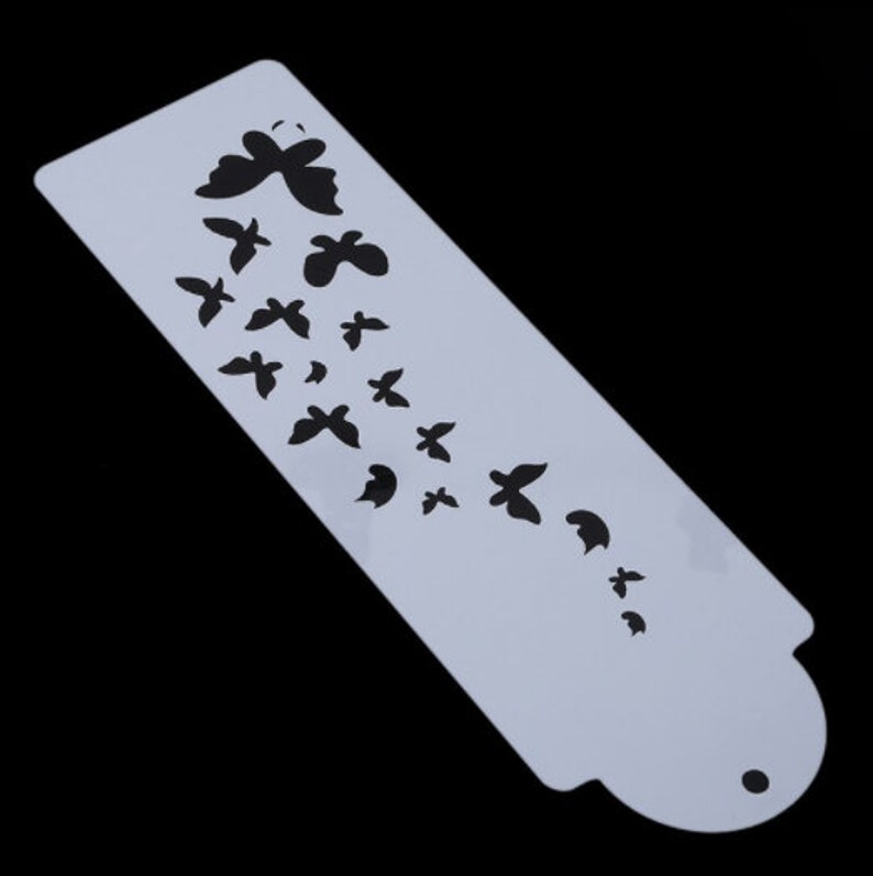 Butterflies Stencil for Cake Decorating Craft Stencils for Etsy