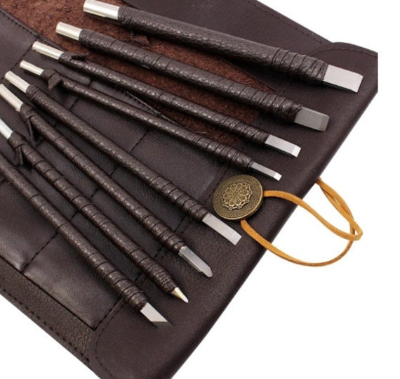 Stone Carving Set Stone Engraving Tools Stone Carving Chisel Set Seal  Engraving Kit Seal Cutting Knife Set Tungsten Carbide Knife 