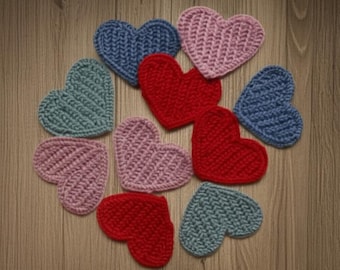 Parche de corazón, parche de corazón rojo, parche termoadhesivo de corazón, parche termoadhesivo, parche vintage, parche de corazón pequeño, parches, apliques de insignia