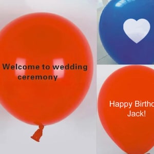 100 palloncini personalizzati - Palloncini personalizzati per matrimoni, feste di compleanno, palloncini personalizzati, palloncini rotondi con testo personalizzato, damigelle d'onore e sposa