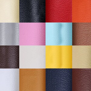 PU-Ledergewebe - Altpolsterungs-Lederstücke - Kunstleder-Bucheinband - Taschen-Mappen-Herstellung - Schmuckherstellung-Handwerk